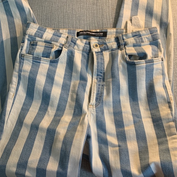 Zara Striped Jeans